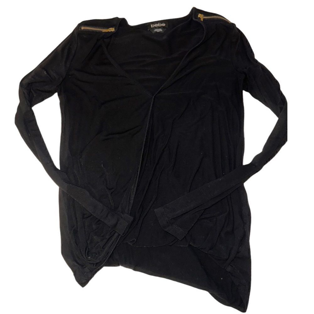 BEBE XS Black Top
